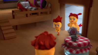 [music starts] - The Chicken Squad