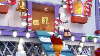 [music starts] - The Chicken Squad