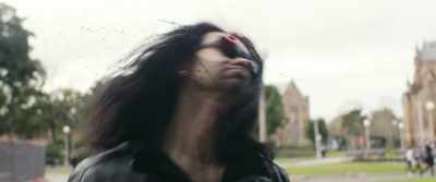 -[music stops abruptly]
-[bystanders screaming] - The Spy Who Never Dies