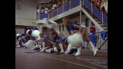 -[Music stops]
-[All] Cowboys! - The Love Boat