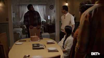 - (music stops) - I didn't think
it rained in Southern Cali. - American Soul
