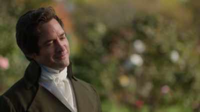[music stops] - Paging Mr. Darcy