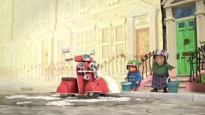 [music stops] - The Adventures of Paddington