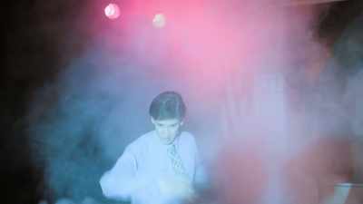 [music stops] - On Becoming a God in Central Florida