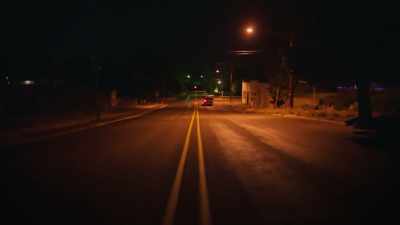 [Music stops] - Gasoline Rainbow