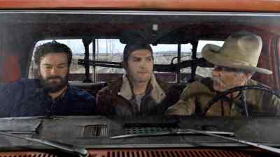 - [music stops]
- You were down at the one. - The Ranch