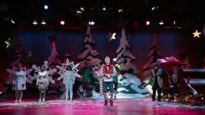 [music swells] - A Christmas Spark