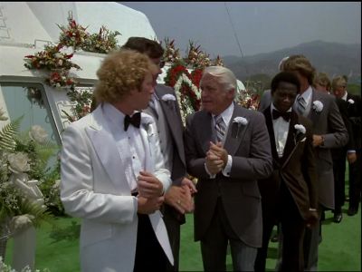 [Music - "wedding march"] - The Love Boat