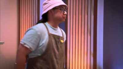 (musical alarm chiming) - Secret Chef