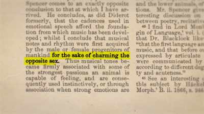 "Musical notes and rhythm
were first acquired - Explained