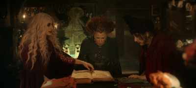 "Must be done is a sacred pla..."
Oh, a sacred place. - Hocus Pocus 2