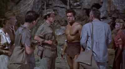 Must be some way natives enter gorge.
I try to find out. - Tarzan and the Lost Safari