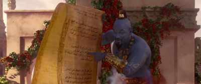 "Must marry a prince." - Aladdin