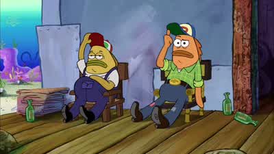 Fill her up pleaseWhat'll it be fellasMustard or ketchup - The SpongeBob SquarePants Movie