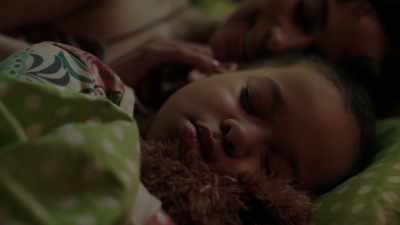 ♪ My angel is halfway to dreamland ♪ - Somewhere Between