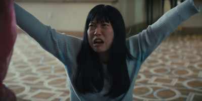 - My armpits are like Niagara Falls!
- Okay, just wait. Wait! - Quiz Lady