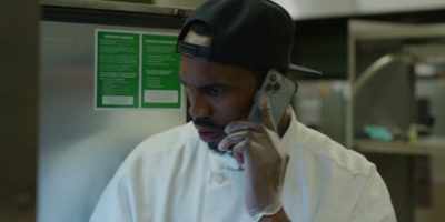My baby downstairs cooking me a good dinner. - Red Flagz