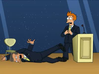 My bones! - Futurama