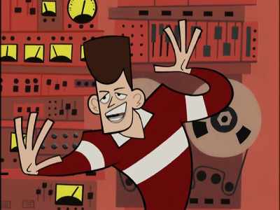 My brain will concoct--
I said cocked! (LAUGHS) - Clone High
