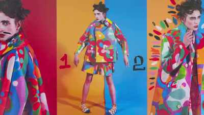 My brand specializing,
doing really, really strong and colorful, - Next in Fashion