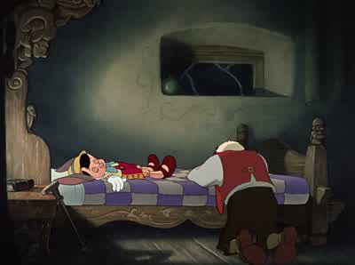 My brave little boy. - Pinocchio