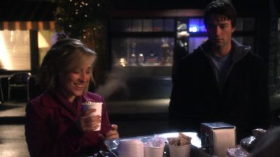 My caramel java-chip white-chocolate
mocha has three shots in it, right? - Smallville