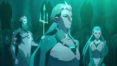 My children cannot eat
because of those humans! - The Witcher: Sirens of the Deep