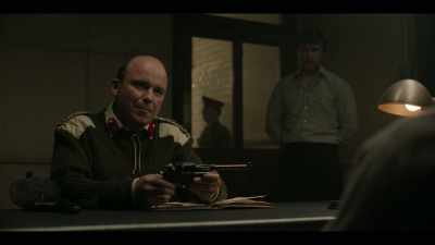My colleagues don't like me
using a modern, foreign pistol. - Say Nothing