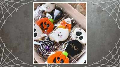  My cookie business took off
 about a year - Halloween Cookie Challenge