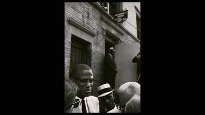 My cousin would say,
"Go ahead and ask him a question." - Blood Brothers: Malcolm X and Muhammad Ali