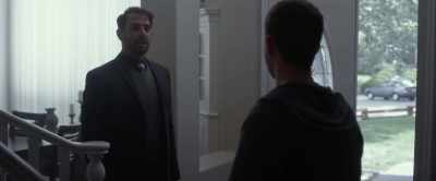 - My dad around, or...
- Yes, he's outside. - Drone