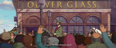 My dad had been sent
to protect the province - The Glassworker