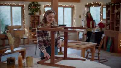My dad gave me her tools
and told me to go for it. - Long Lost Christmas