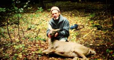 My dad hunted deer
from up in the trees with his bow. - Stars in the Sky: A Hunting Story