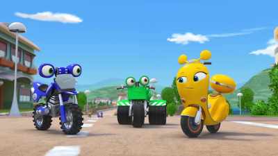 - My dad never told me
that he had a mind controller. - Ricky Zoom