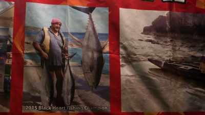 My dad, not long ago,
caught a trophy fish and - Protecting Paradise: The Story of Niue