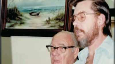 My dad started off
with traditional-style painting, - Bob Ross: Happy Accidents, Betrayal & Greed