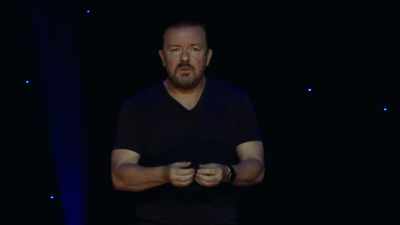 My daughter's nut-intolerant. 
How dare you?" - Ricky Gervais: Humanity