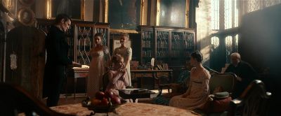 My daughters were trained for battle sir Not the kitchen - Pride and Prejudice and Zombies