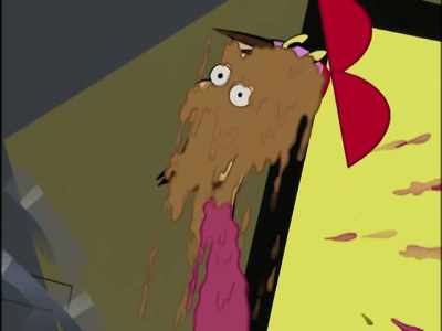 My delicate hands
can’t hold on much longer! - Clone High