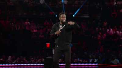 My Doberman's on this side,
the great baby is on this side. - Kevin Hart: Irresponsible