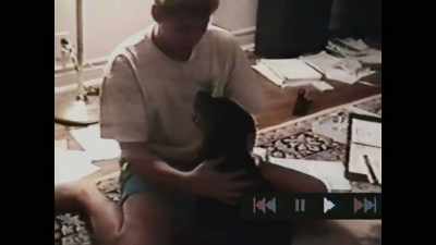 My dog Bud.
Buddy wants to show us some tricks. - Ken and Barbie Killers: The Lost Murder Tapes