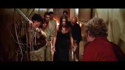 - My dress. I don't think I can make it.
- Take it off. - Beyond the Poseidon Adventure
