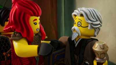 My dude, we're definitely
esteemed Elemental Masters, - LEGO Ninjago: Dragons Rising
