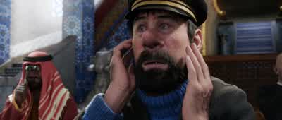 My ears, - they're bleeding. - The Adventures of Tintin