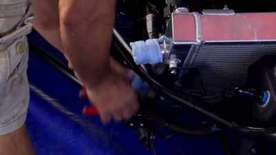 My engine is leaking water
from the head, somewhere, - Street Outlaws No Prep Kings Team Attack