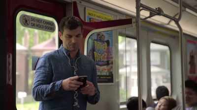 My entertainment while traveling to work. - Screened Out