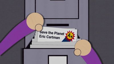 "My essay,
by Eric Cartman. - South Park