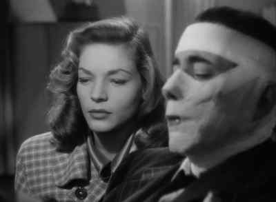 "My face feels like it's on fire,
and my right arm. - Dark Passage
