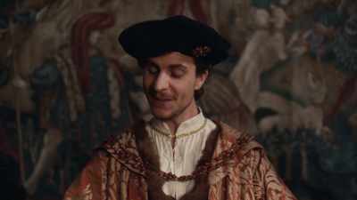 My father ate a walnut
with Edmund de la Pole. - The Spanish Princess